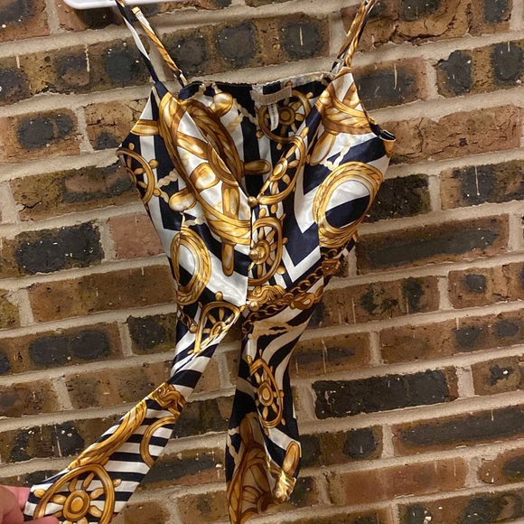 Lurelly made in los angeles silk corset, midriff tie, adjustable straps, W’s S - Picture 4 of 8